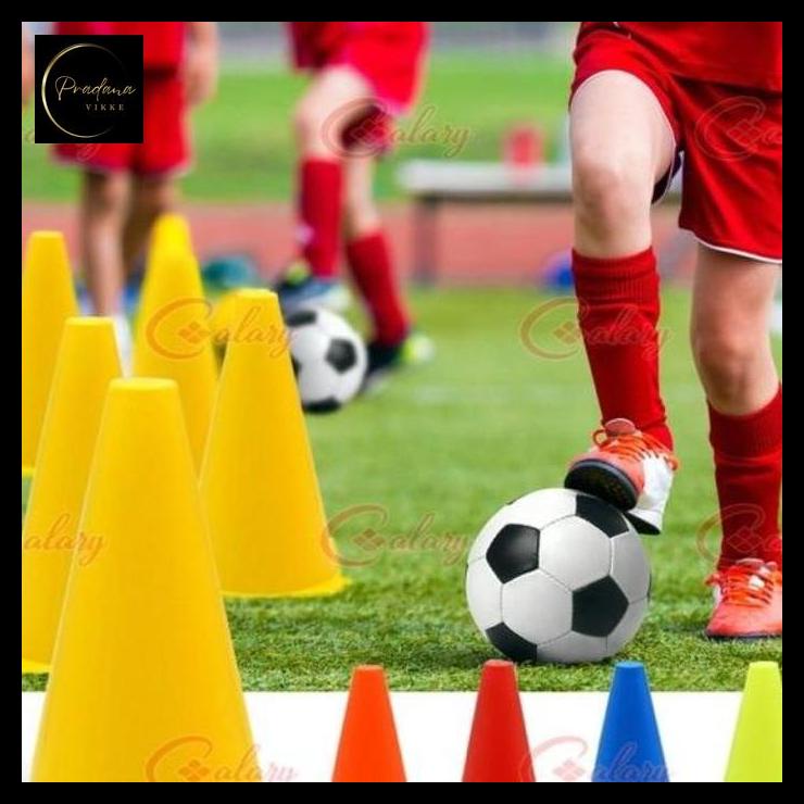 pradanavikke Cone Kerucut Marker Latihan Olahraga Futsal Sepak Bola Cone Cerucut.