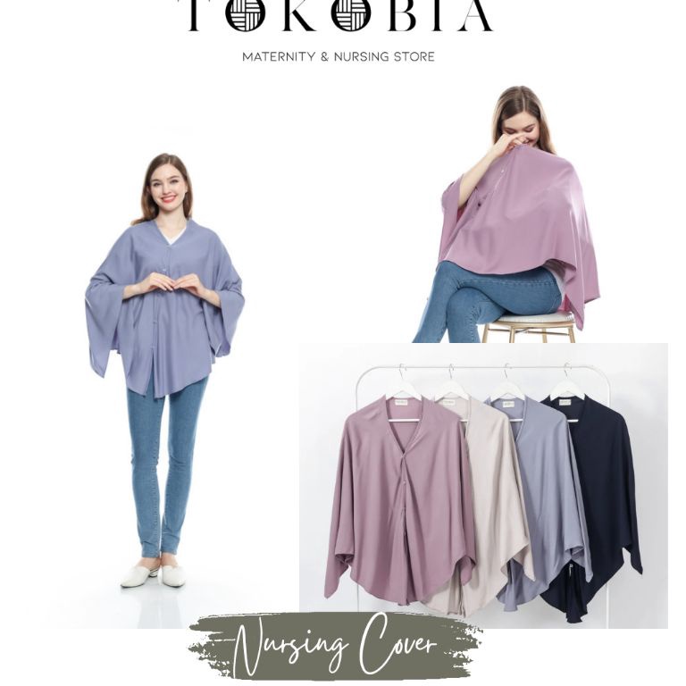 75 Tokobia Nursing Cover Thick Rayon Twil 9apji