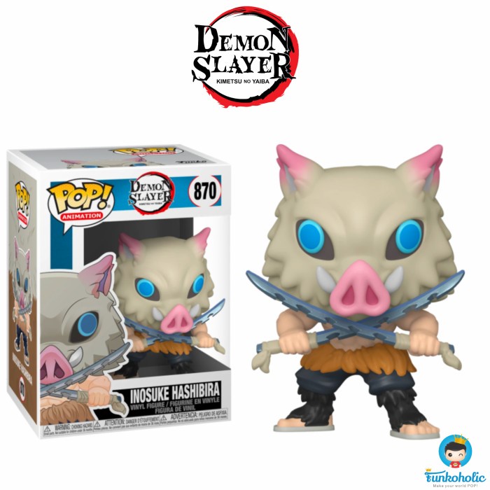 Funko Funko Pop Animation Demon Slayer - Inosuke Hashibira #870