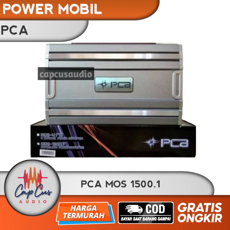 POWER MONOBLOCK PCA 1500 1 / POWER MONOBLOK PCA MOS 1500.1 / POWER PCA