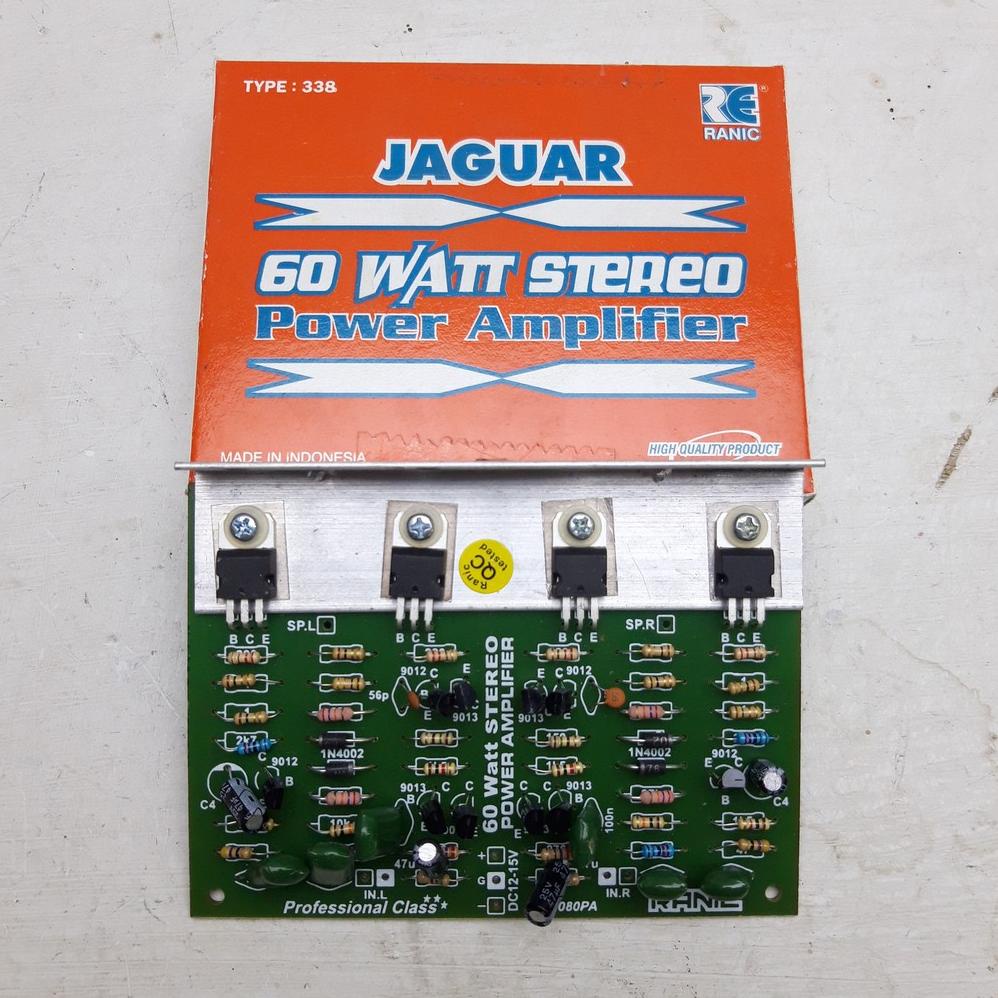 Limited Kit Power Stereo 60Watt Jaguar Tipe338