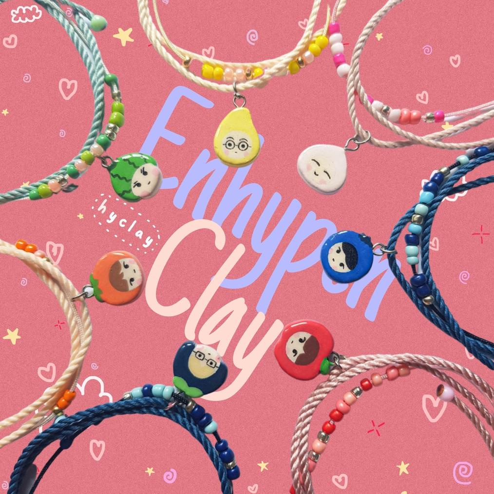 Promo Gelang ENHYPEN / ENHYPEN Clay Bracelet [Handmade Clay Bracelet]