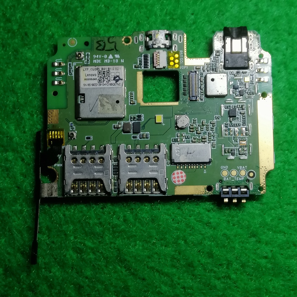 Mesin Lenovo A6600 Plus A6600d40 Hidup copotan