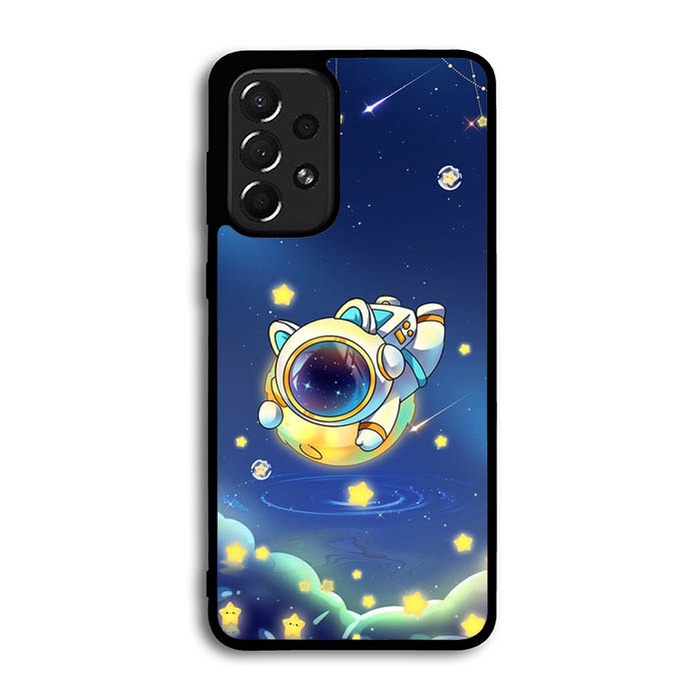 Casing Custom Hardcase Hp Samsung Galaxy A31 A32 A33 A34 A51 A52S A53 A54 A71 A72 4G 5G Astronaut an