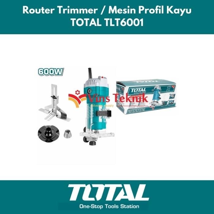 Terlaris Mesin Profil Kayu Trimmer Router Total Tlt6001