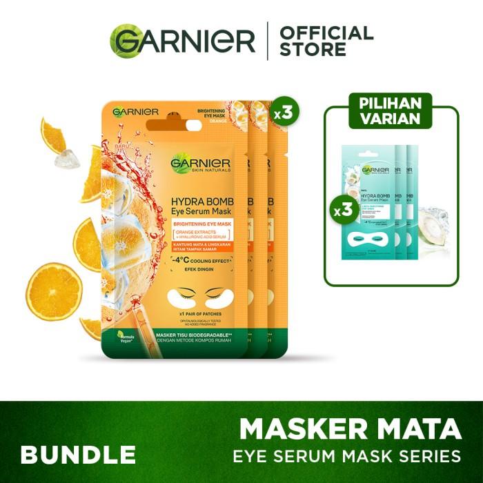 Mask Garnier Eye Serum Mask Pack Of 3