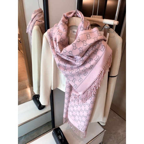 Syal &amp; Scarf Winter Gifenchy Cashmere Warm Wol