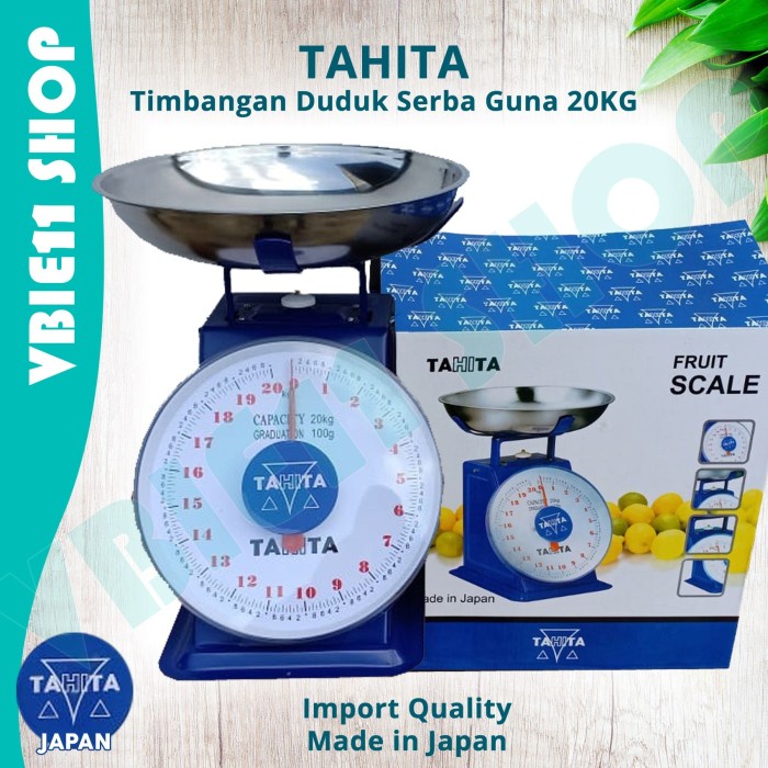 Timbangan Jarum/Sembako/Duduk/Mangkok/Laundry/Buah/Sayur Tahita 20kg