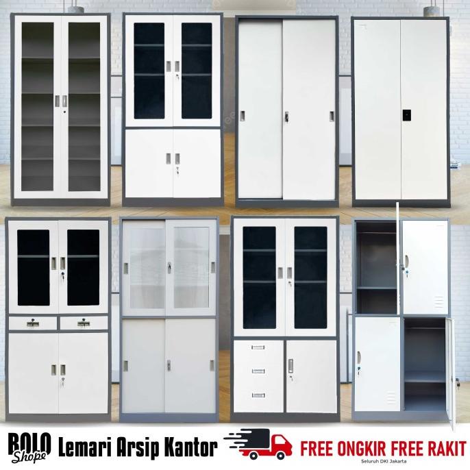 

LEMARI BESI Kantor LEMARI ARSIP Filling Cabinet MURAH BERKUALITAS ---NEW READY---