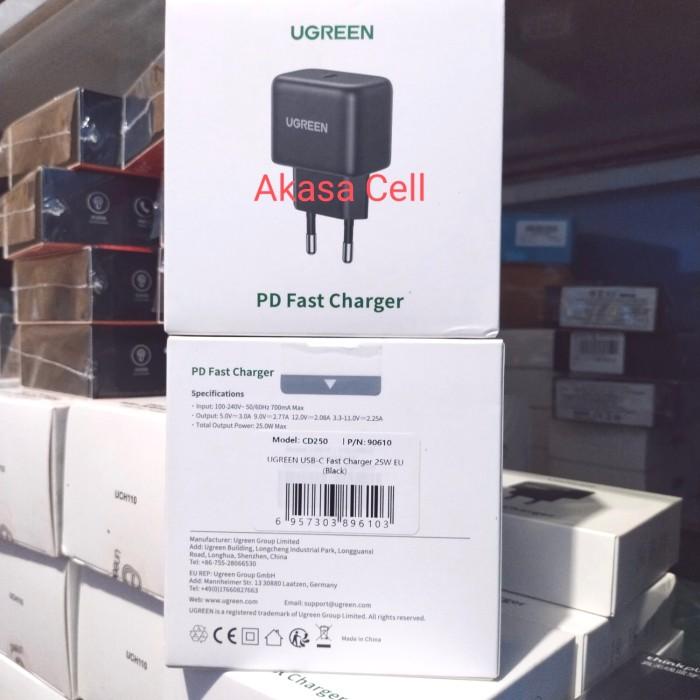 Ugreen Wall Charger Pd 25W Super Fast Charging Pd3.0 Pps Pd25W