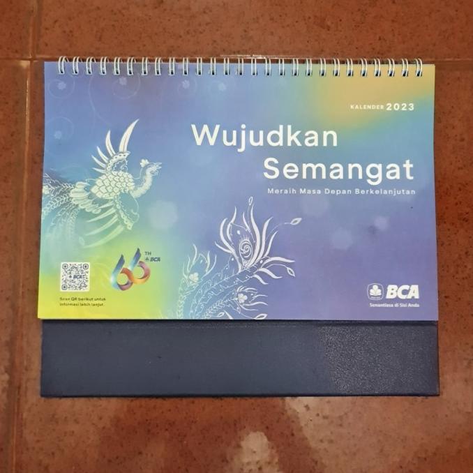 

Kalender Calender Kertas Meja Kantor Komputer Tahun 2023 Bank Original ---NEW READY---