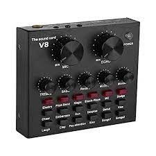 Live Sound Card V8 Profesional Sudah Bluetooth