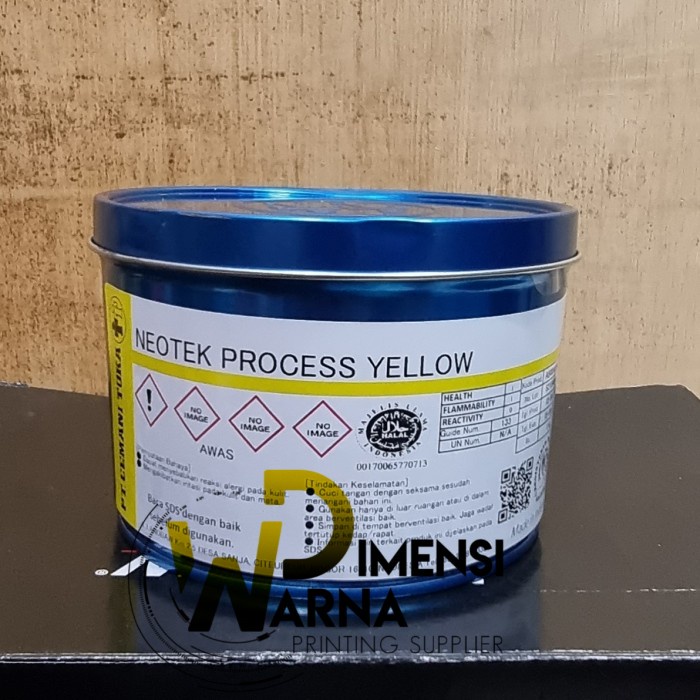 

Terlaris Tinta Offset Cemani Toka - Neotex Process Yellow