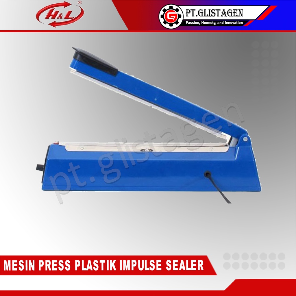 HL Impulse Sealer 30cm Mesin Press Plastik 30cm ( Body Plastik )