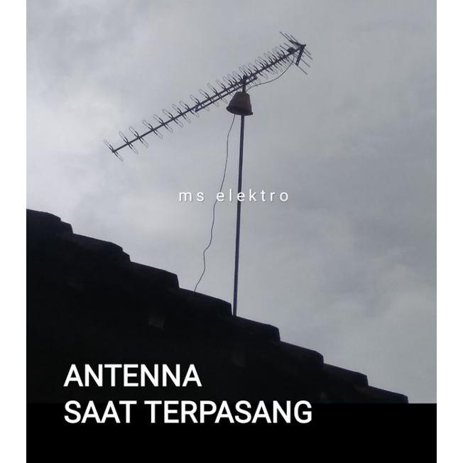 ASA785 Antena TV UHF PF 104 UL 104UL panjang 2 , 4 meter Super High Gain cocok buat Digital dan Anal