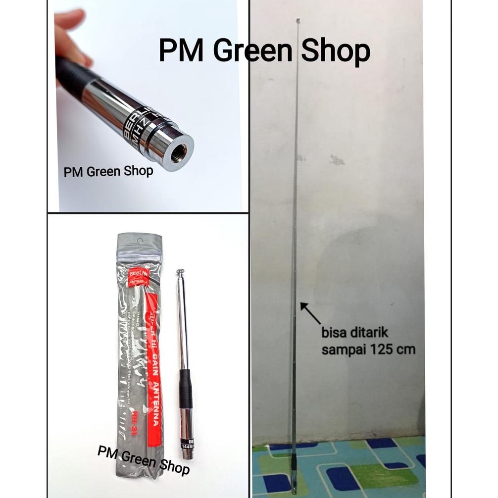 New Antena Ht Kenwood Th 22At Th K20A Th K40A Jarak Jauh Bisa Ditarik