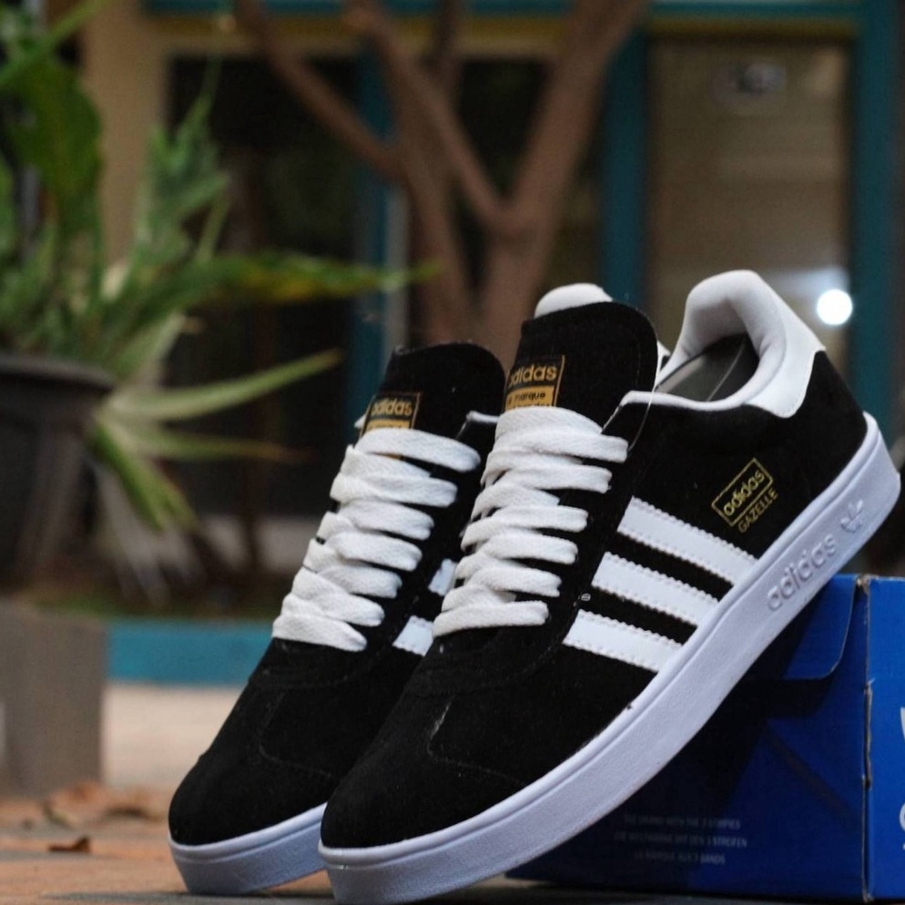 TERPERCAYA Adidas Questar Gazelle OG Neo Racer Lite Trail Black White Original Indonesia 100% Bnwb S