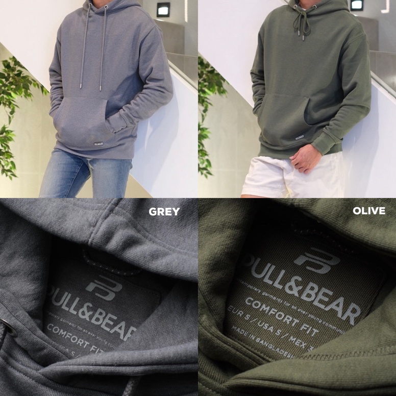 STOK TERBARU [NEW] Jaket P&B Basic Pocket Hoodie PNB-JKT-01