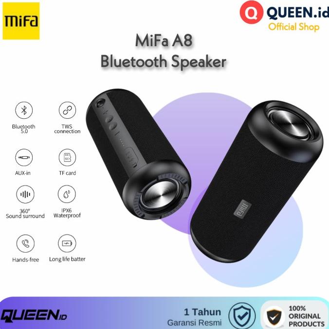 Mifa A8 Tws Bluetooth Speaker 30W Stereo Ipx6 Waterproof