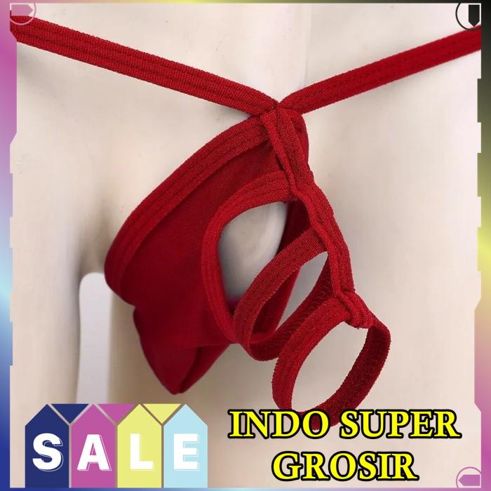 THONG SEXY PRIA SEXY THONG / BODYSUIT G STRING UNDERWEAR SEXY MEN