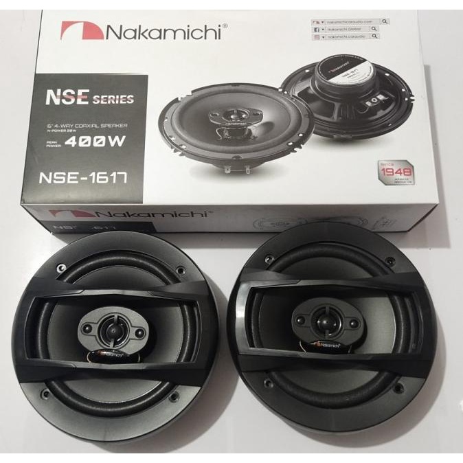 Speaker Pintu Mobil Speaker Coaxial Nakamichi Nse 1617 6Inch Universal