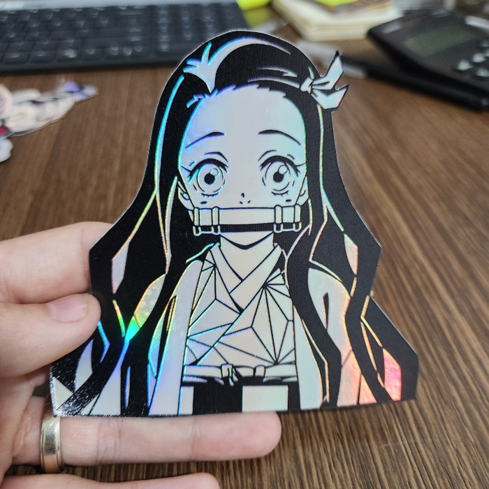 

Sticker Hologram Anime - PSH1735 - Demon Slayer - Nezuko
