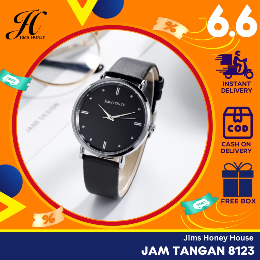 JIMS HONEY 8123 JAM TANGAN WANITA ANALOG ANTI AIR