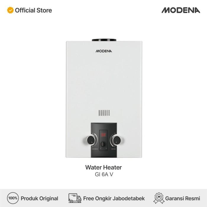 Terlaris Heater Modena Gas Water Heater - Gi 6A V