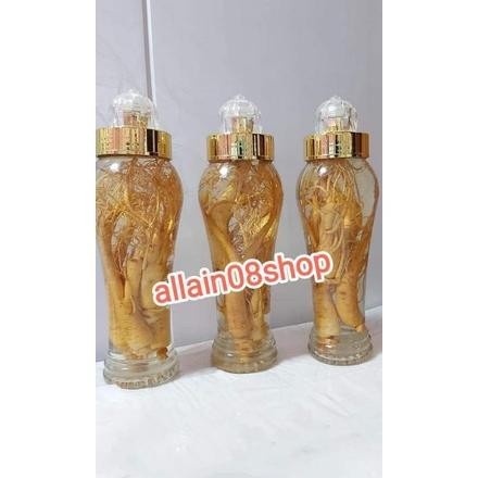 Octanita_Id- 1000Ml.1 Liter,,Botol Ginseng,Wadah/Toples Ginseng Kaca Made In Korea.