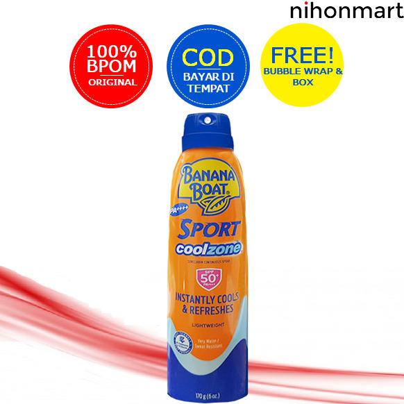 Banana Boat Sport Coolzone Spray SPF50 170g