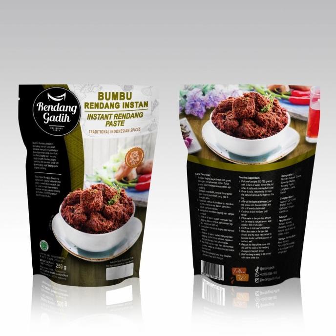 

Bumbu rendang instan gadih siap saji