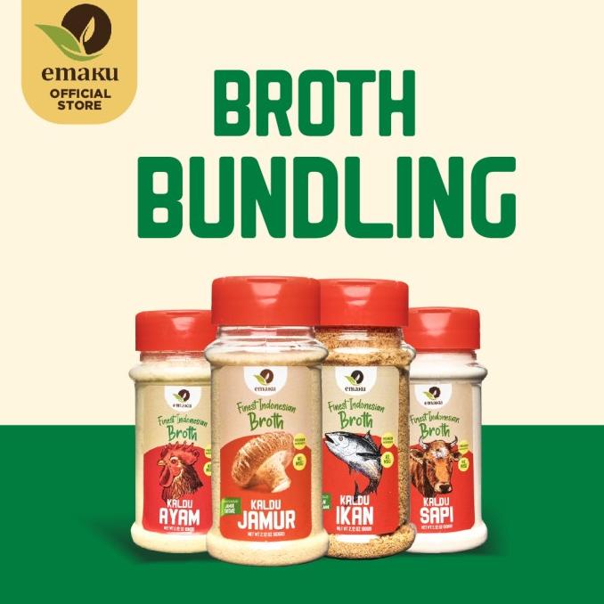 

Emaku Paket Bumbu Masak Instant Dapur No MSG - Broth Bundling