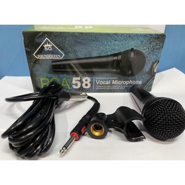 ANA849 Mic vocal soundqueen PGA58 Dinamic Cardoid // Ealsem ES-500 + kabel 5m +++