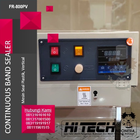 Continuous Band Sealer Vertikal Hzontal Heavypa Fr-800Pv Vertical