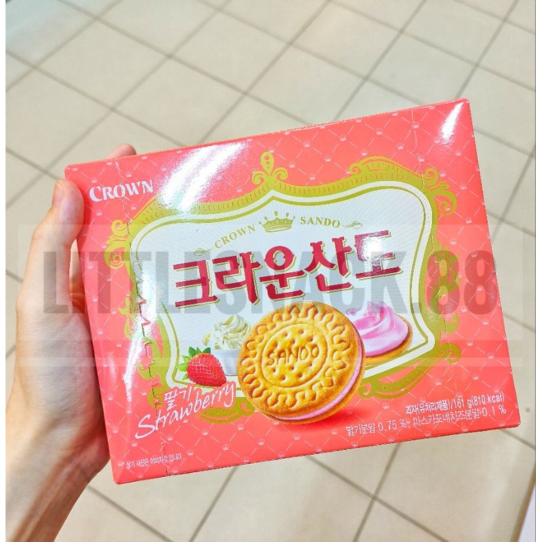 

BISKUIT CROWN SANDO SWEET MILK / STRAWBERRY