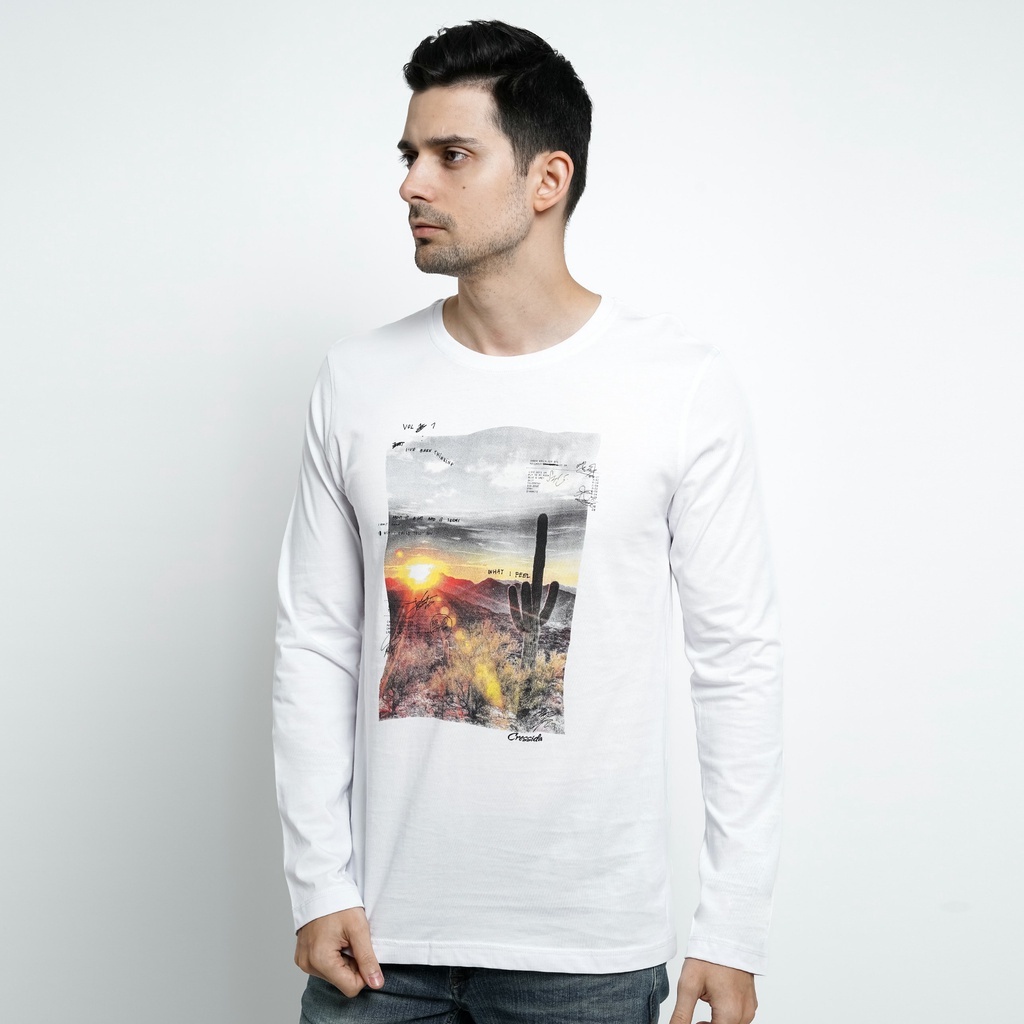 KAOS PRIA BAJU COWOK CRESSIDA ORIGINAL - MMBAL.CB058P PASTI ORI