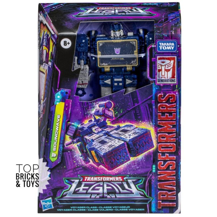Terlaris Hasbro, Transformers Legacy Voyager Soundwave