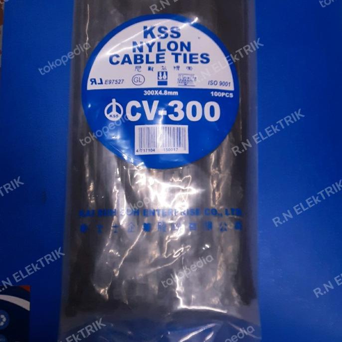 

@@@@] Kabel Ties KSS CV-300 4.8 x 300 30 cm HItam