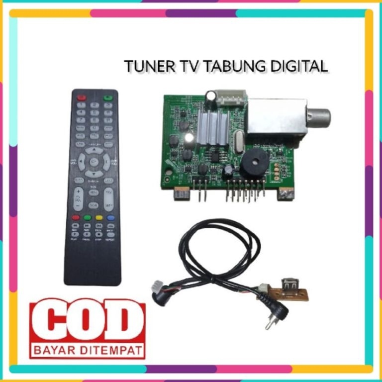 [Art. W19V] tuner digital untuk tv tabung