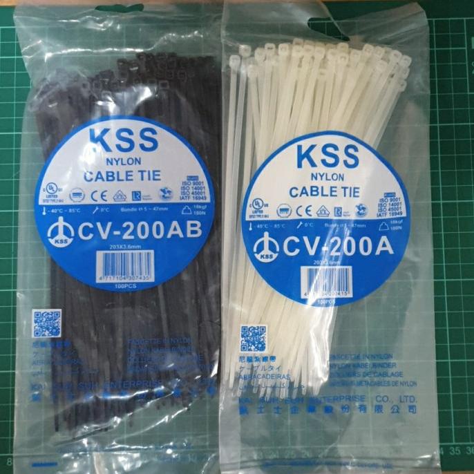 

$$$$] KABEL TIES / KABEL TIS / CABLE TIE CV 200 KSS 20CM CV200 20 CM