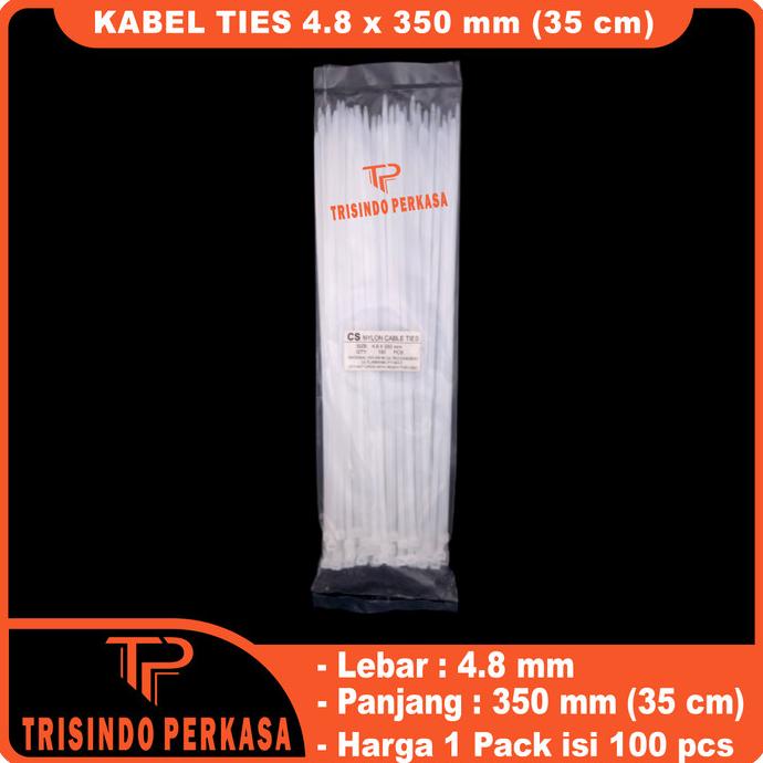 

Silahkan Order] Kabel Ties Cable Tie 4.8 x 350mm (35cm)