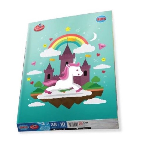 

[KODE PRODUK 09HDY9555] BUKU TULIS SIDU 38 LBR / BUKU SEKOLAH [PACK- 10PCS]