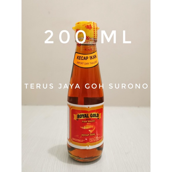 

Kecap Ikan Royal Gold Fish 200ml Kecap Ikan Thailand