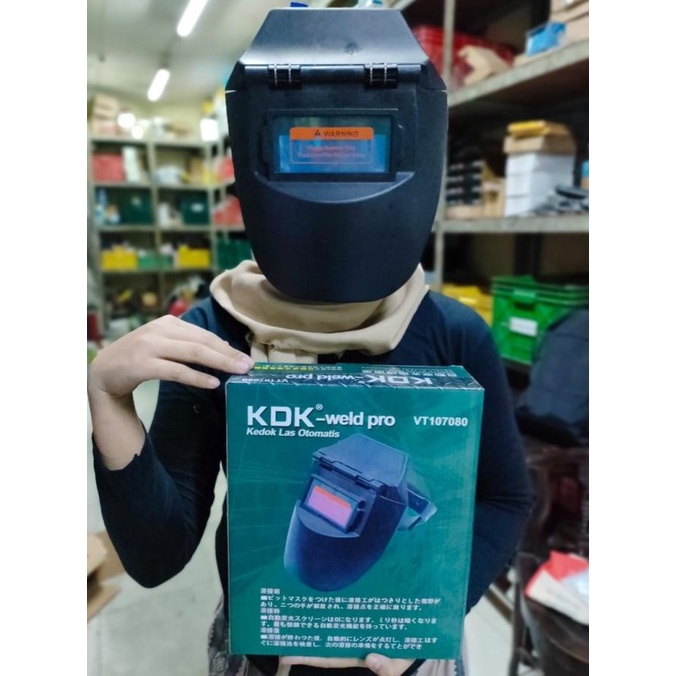 Topeng Las Otomatis KDK Kedok Las Auto KDK Helm Las Otomatis Kdk