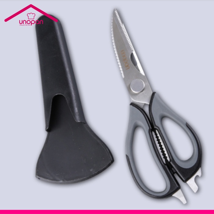 

Unopan UN34050 - Kitchen Scissors / Gunting Dapur Stainles Multifungsi