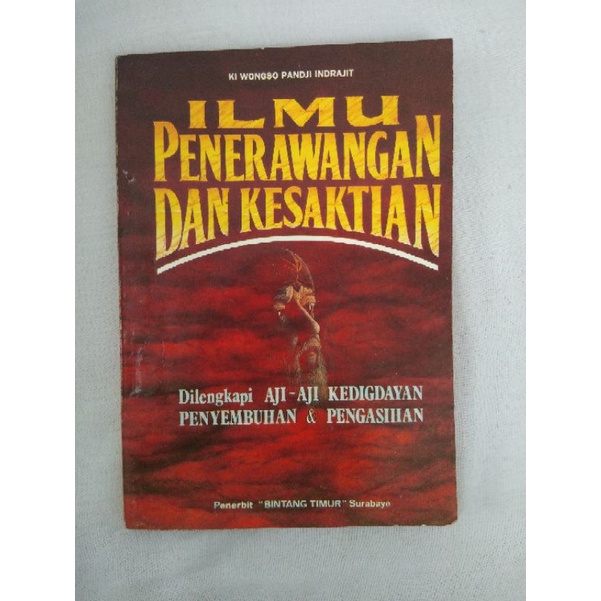 Ilmu Penerawangan dan Kesaktian, buku second preloved