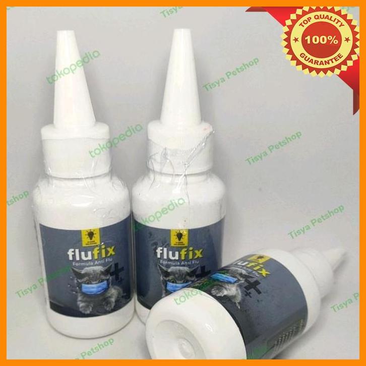 

(TISY) FLUFIX OBAT FLU BATUK DEMAM PILEK KUCING