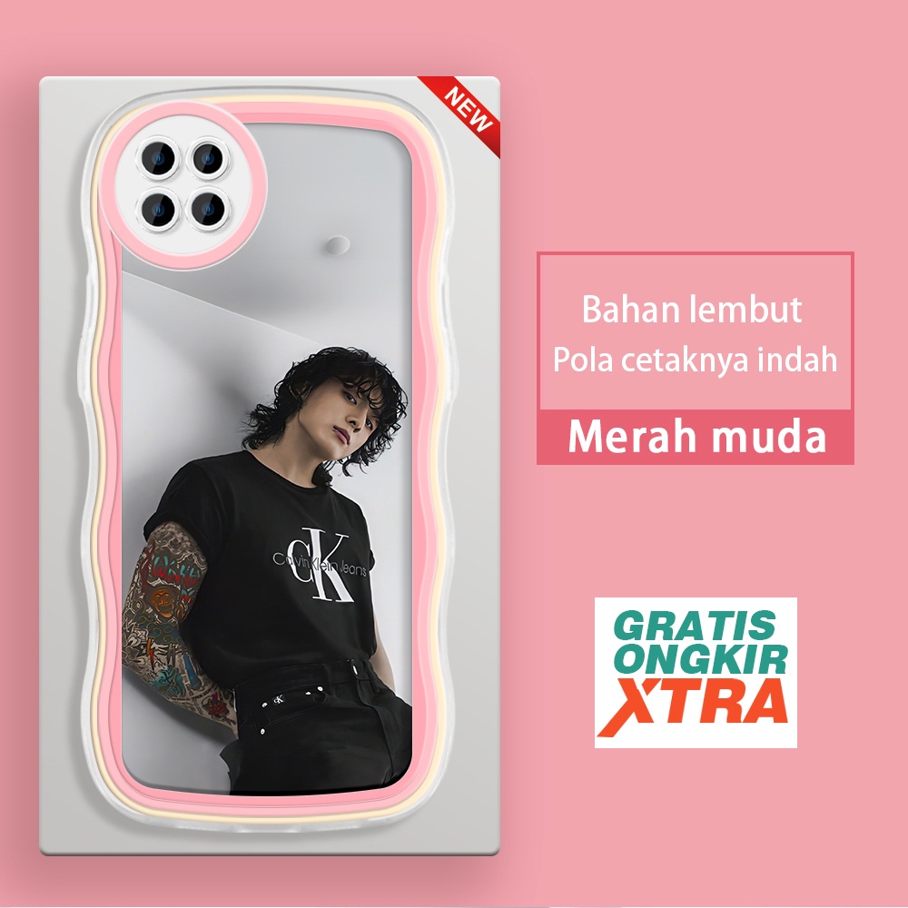 Mulia Samsung A30 A30s A31 32 A20 A20S A21S A22 A23 5G Casing Ponsel Pola Jeon Jungkook BTS Bintang 