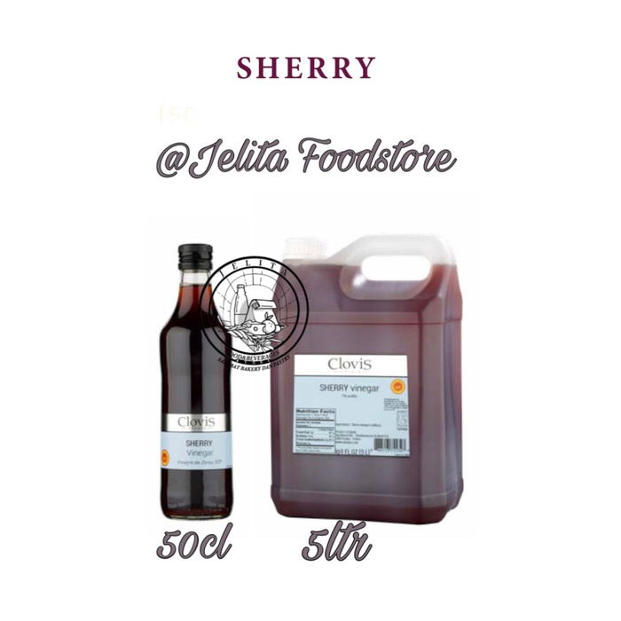 

Clovis Sherry vinegar 50cl - cuka