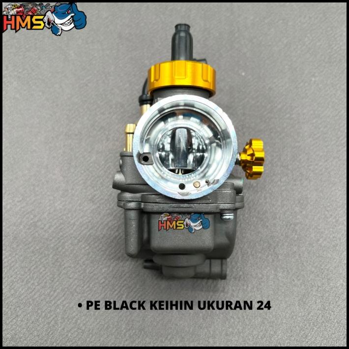 Karburator Keihin Pe 24 Cnc Black Hitam Karbu Pe 24 Black Series Cnc